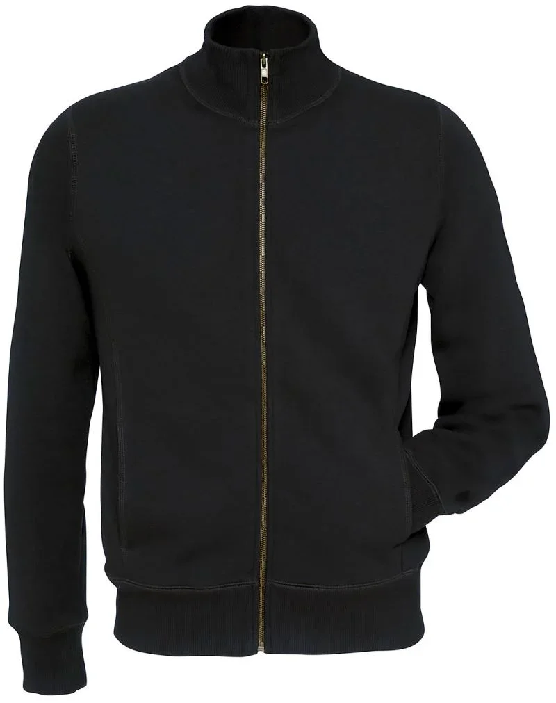 B&C Collection Spider – Herren Sweatjacke – Black