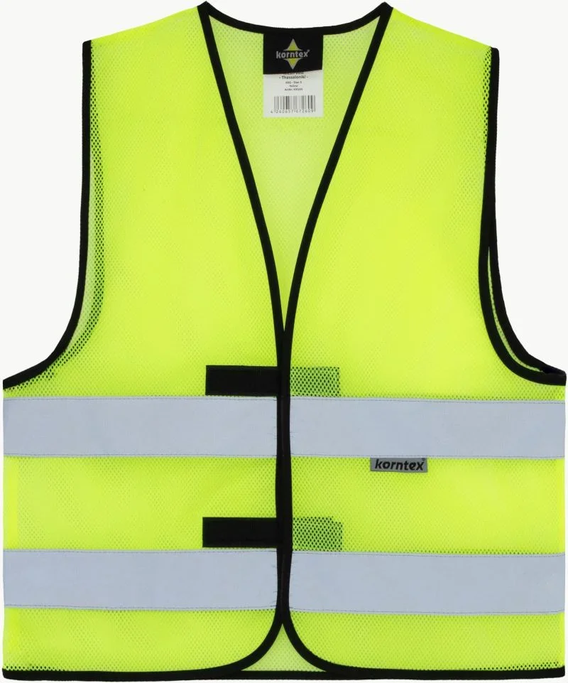 Korntex KXQ – Thessaloniki – Sommerwarnweste Mesh – Yellow