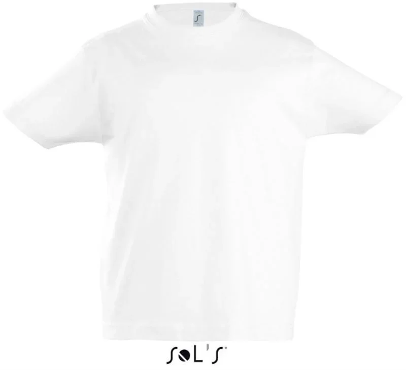 SOL's Collection Imperial Kids – Schweres Kinder T-Shirt – White