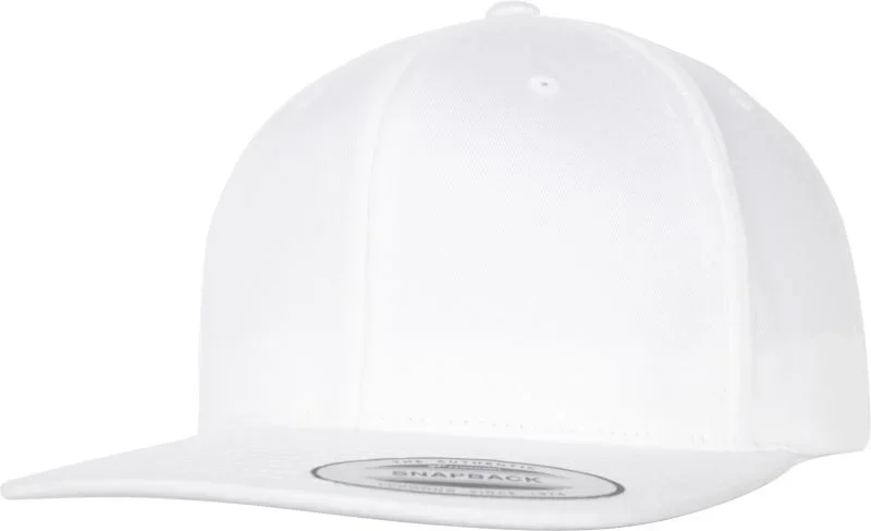 Flexfit 6089OC – 6 Panel Snapback Bio Kappe – White