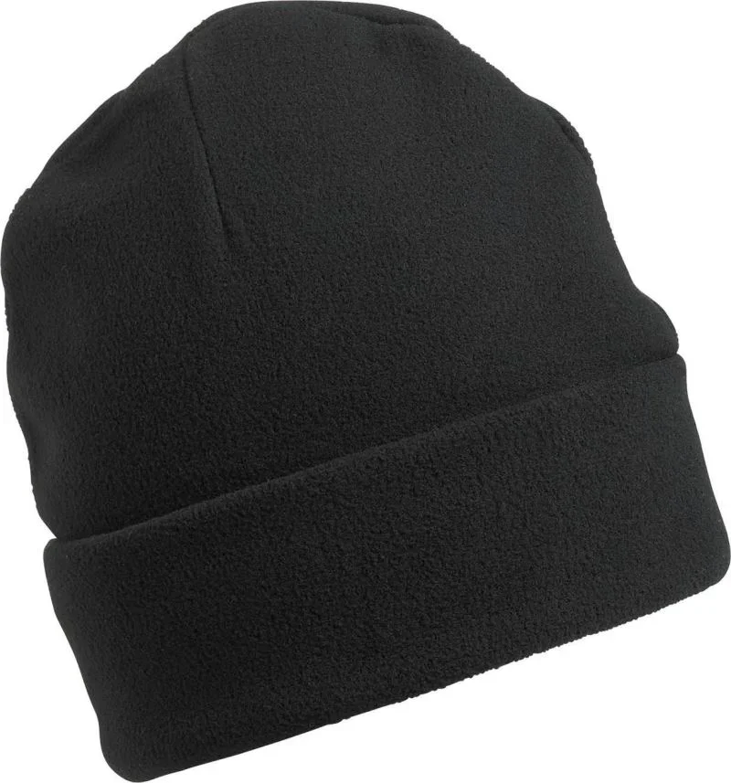 Myrtle Beach MB 7720 – Microfleece Mütze – Black