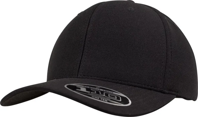 Flexfit 110P – CoolDry Mini Piqué Kappe – Black