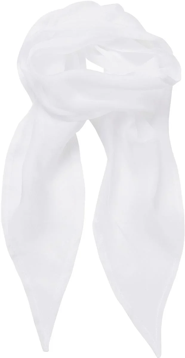Premier PR 740 – Damen Chiffonschal "Colours" – White