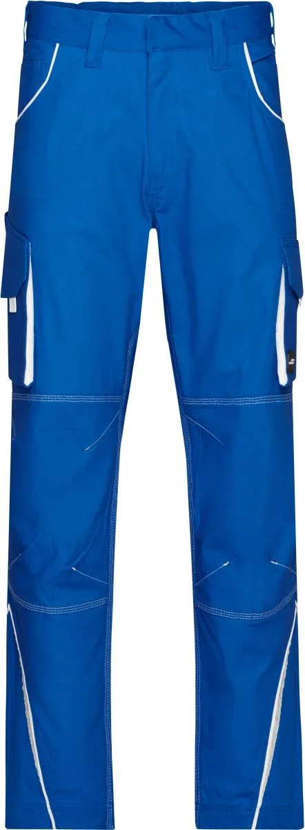 James & Nicholson JN 847 (62) – Workwear Hose - Color – Royal/White