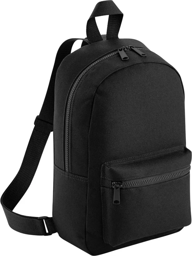 BagBase BG 153 – Mini Rucksack – Black