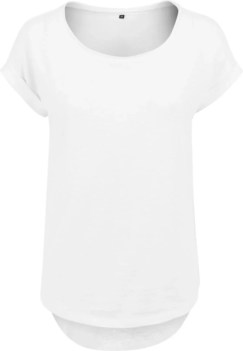Build your Brand BY 036 – Damen Slub T-Shirt – White