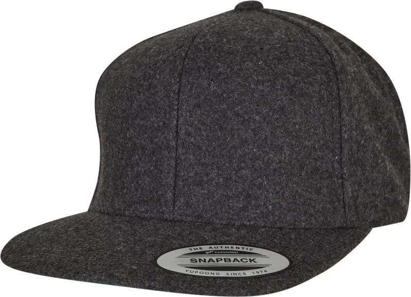 Flexfit 6689M – 6 Panel Snapback Kappe – Dark Grey