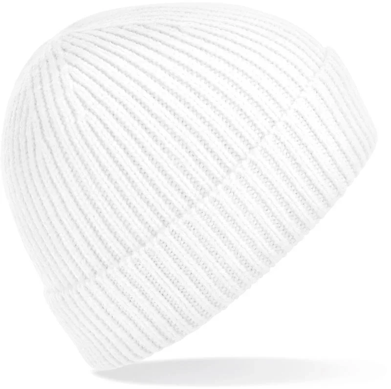 Beechfield B 380 – Strickmütze – White