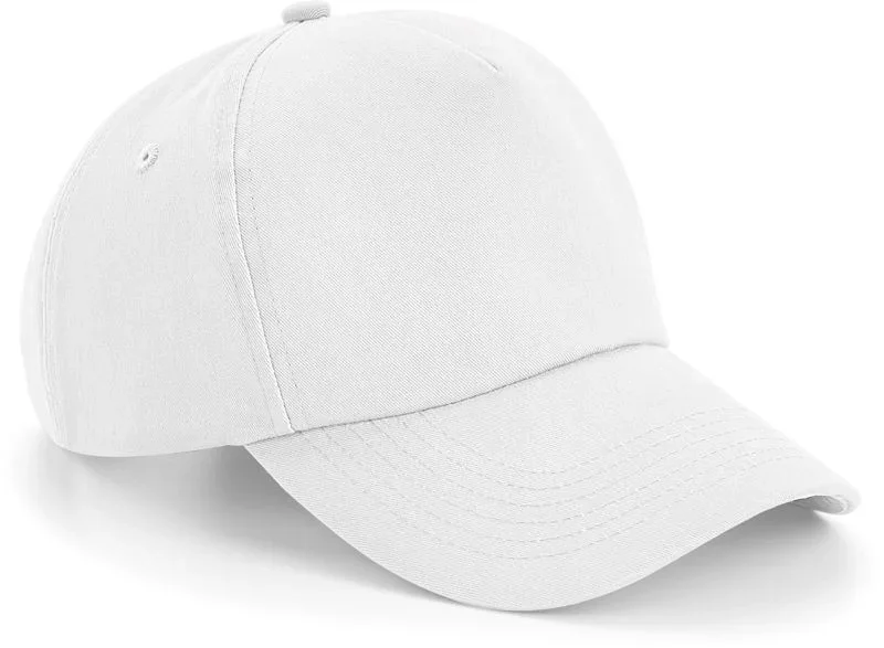 Beechfield B 25 – 5 Panel Kappe "Authentic" – White