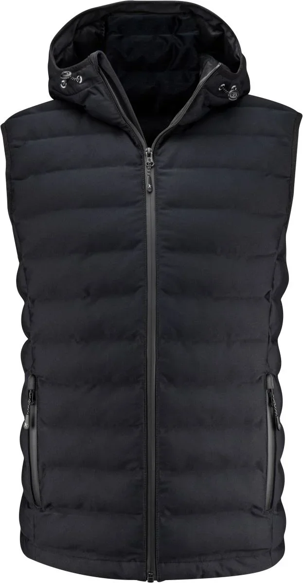 James Harvest Woodlake Vest Men – Herren Bodywarmer "Woodlake Heights" – Black