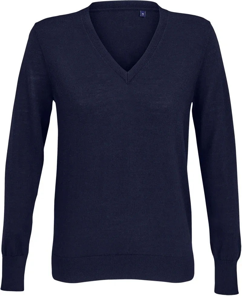 NEOBLU Sullivan Women – Damen V-Ausschnitt Pullover – Night Blue