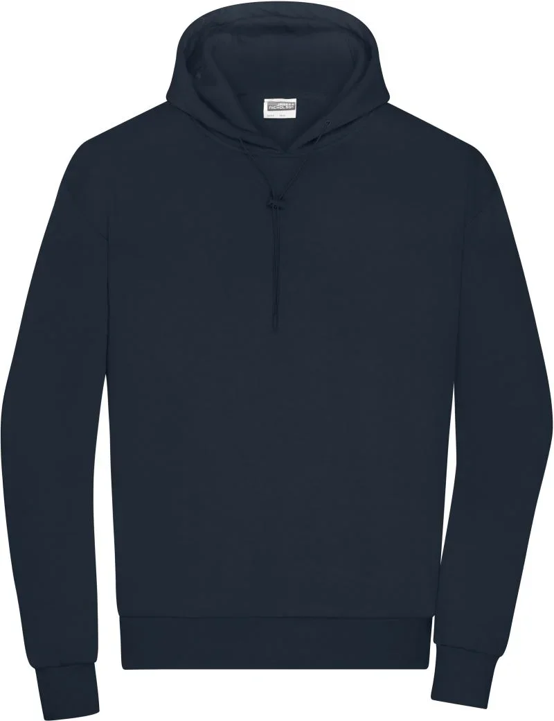 James & Nicholson 8034 – Herren Kapuzen Sweater "Lounge" – Navy