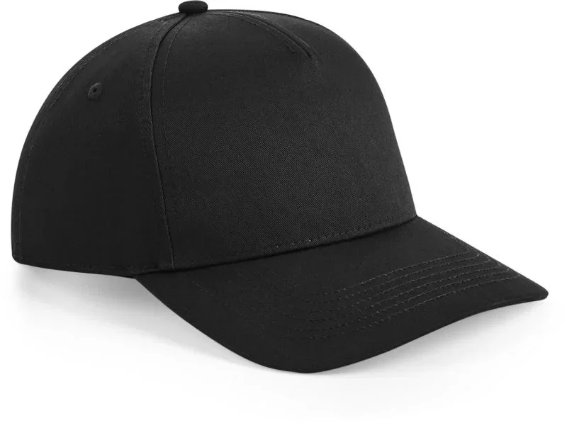 Beechfield B 649 – 5 Panel Snapback Kappe "Urbanwear" – Black