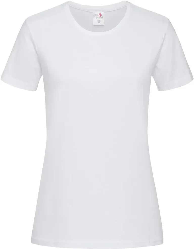 Stedman Comfort T Women – Schweres Damen T-Shirt – White