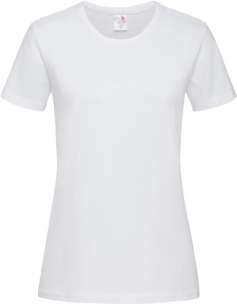 Stedman Comfort T Women – Schweres Damen T-Shirt – White