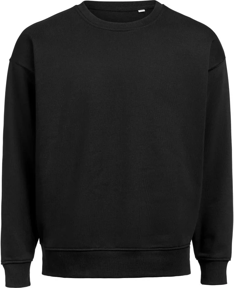 Untagged Movement OCS RCS Loose Crewneck – Schwerer Unisex Sweater "Loose Fit" – Black