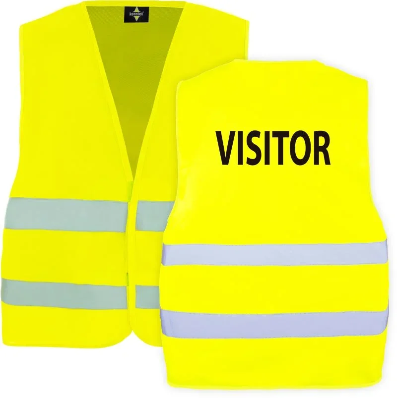 Korntex KX200 – Passau – Warnweste "VISITOR" – Yellow