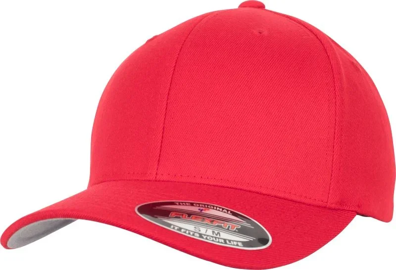 Flexfit 6477 – 6 Panel Kappe – Red