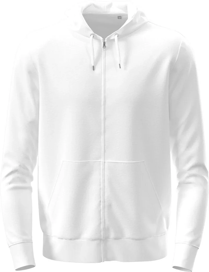 Stedman Classic Zip Hoodie – Kapuzen Sweatjacke "Classic" – White
