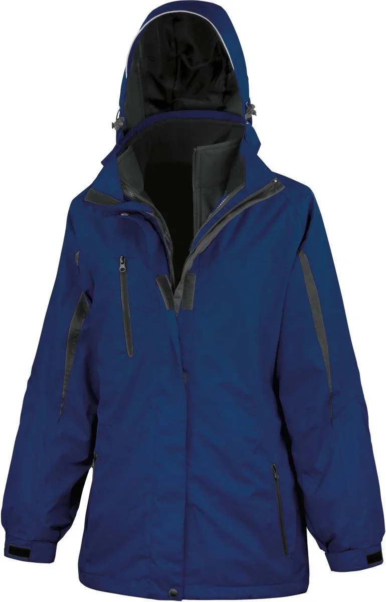Result R 400F – Damen 3-in-1 Jacke – Navy/Black