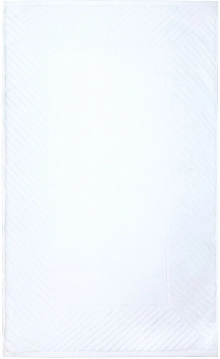 The One Towelling Bathmat 80 – Badematte – White