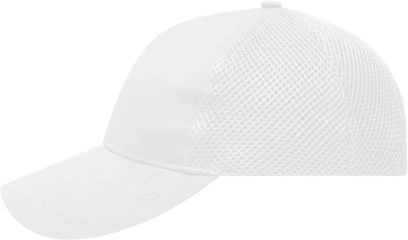 Myrtle Beach MB 6216 – 6 Panel Air Mesh Kappe – White