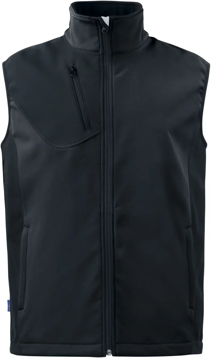 Projob 3702 Softshellvest – Workwear Softshell Weste – Black