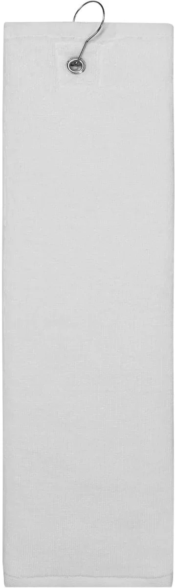 The One Towelling Golf – Golf Handtuch – White