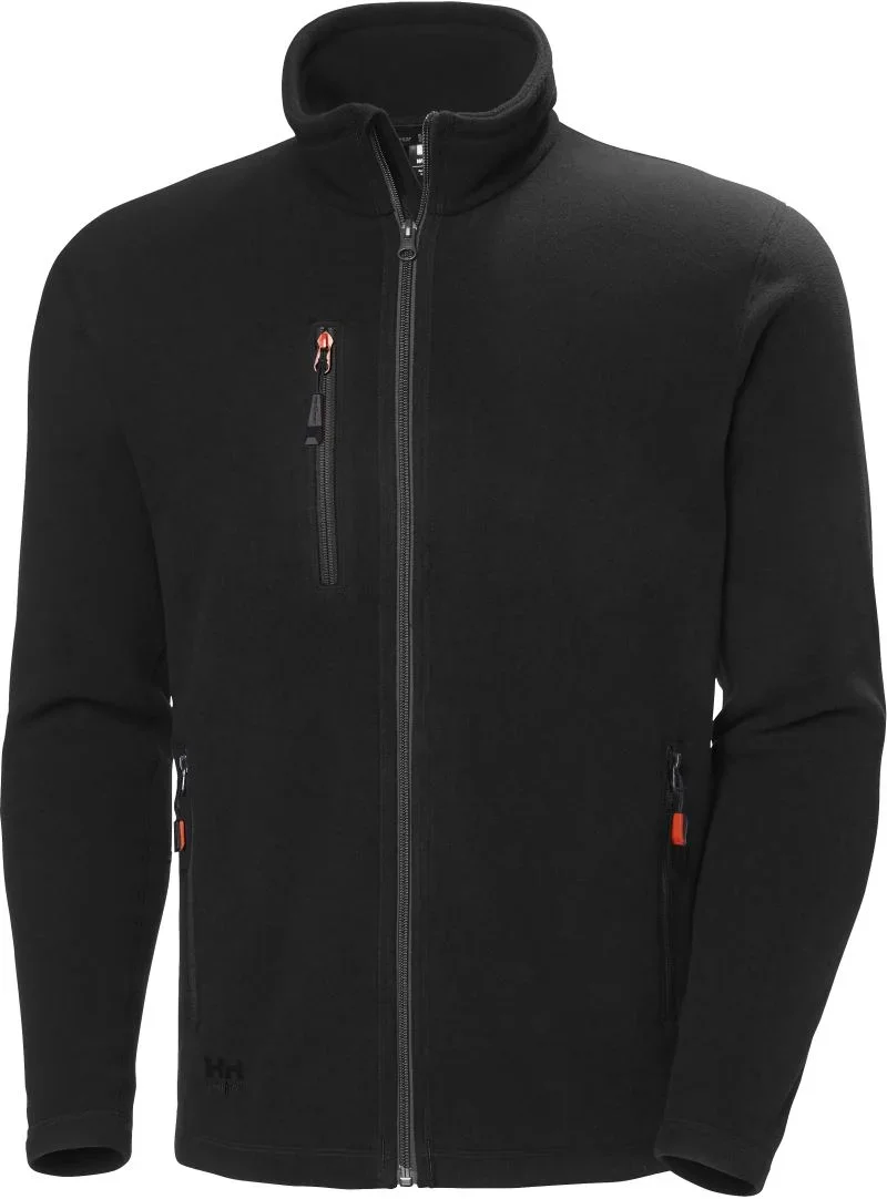 Helly Hansen Oxford 72026 – Workwear Fleece Jacke "Oxford" – Black