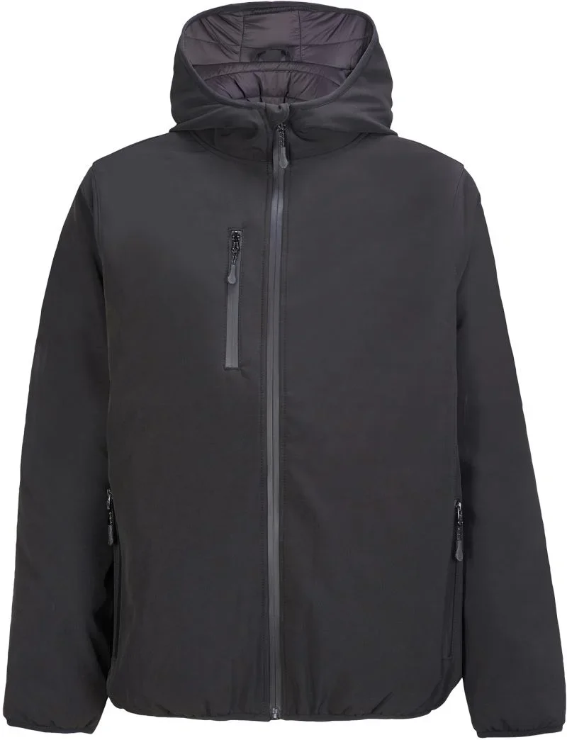 SOL's Collection Falcon Padded Men – Herren 3-Lagen Winter Softshell Jacke – Black