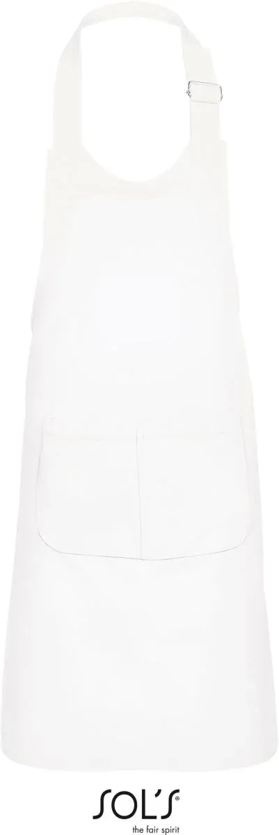 SOL's Collection Gala Kids – Kinder Latzschürze – White