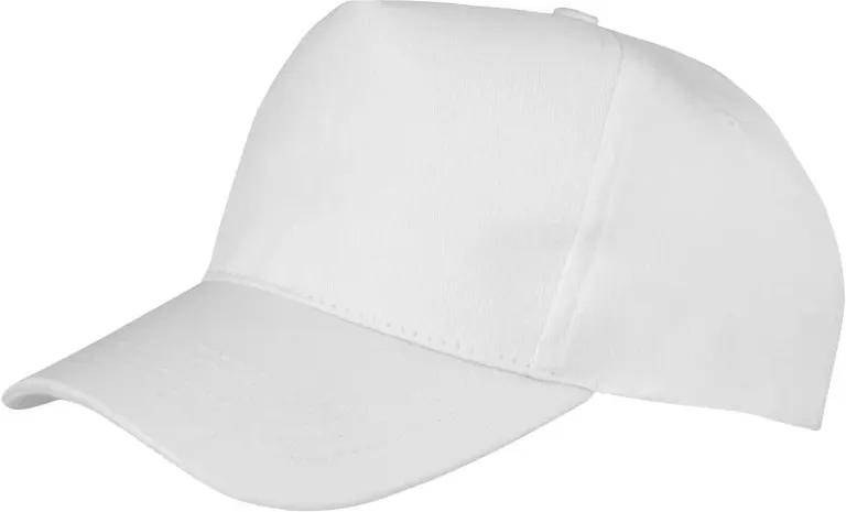 Result Headwear RC 084X – 5 Panel Kappe – White