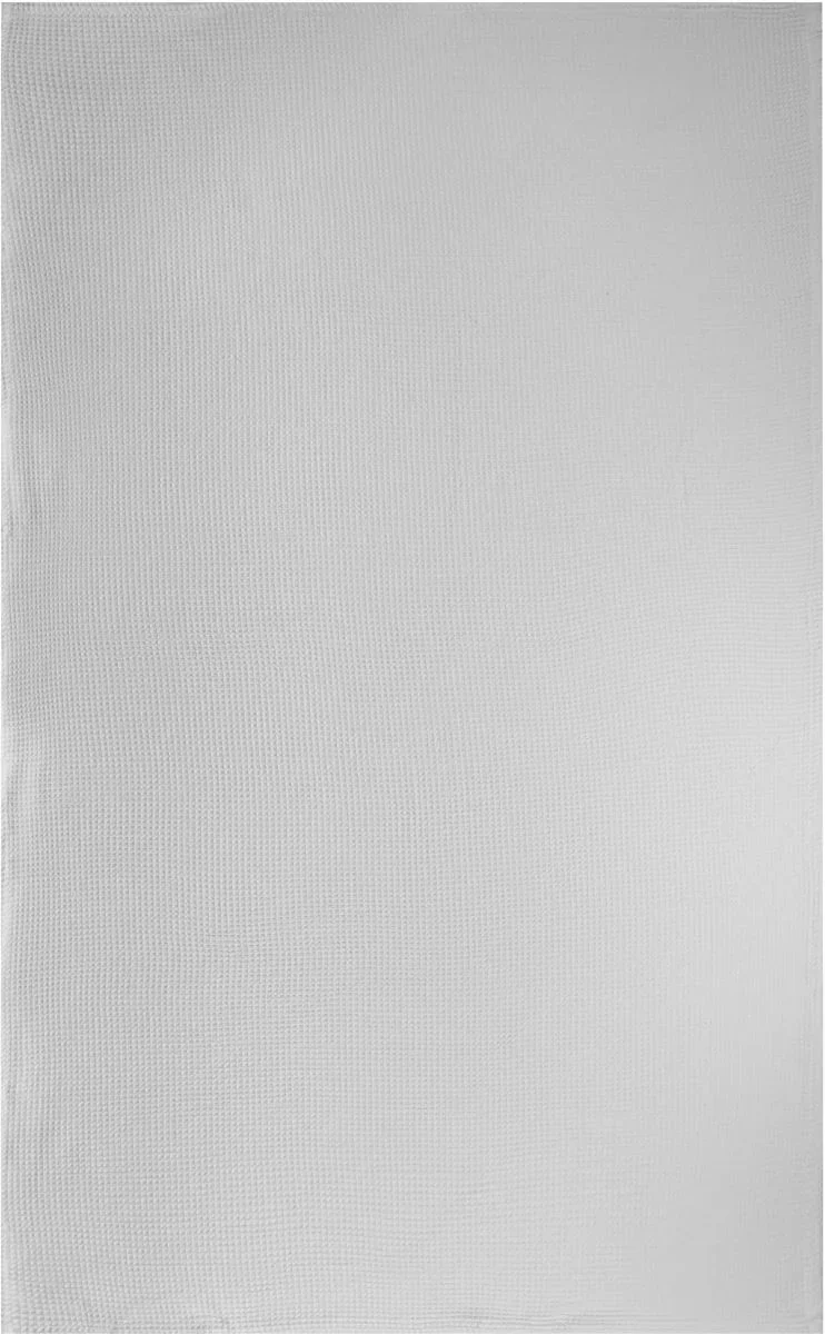 The One Towelling Waffle Towel 100 – Badetuch "Waffle" – White