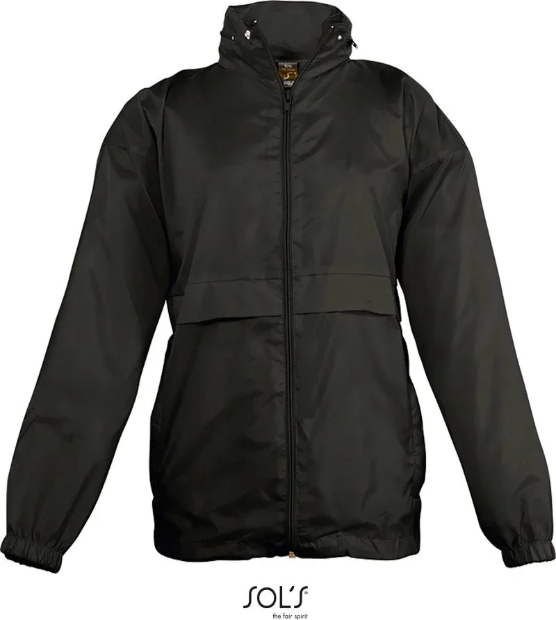 SOL's Collection Surf Kids – Kinder Windbreaker – Black