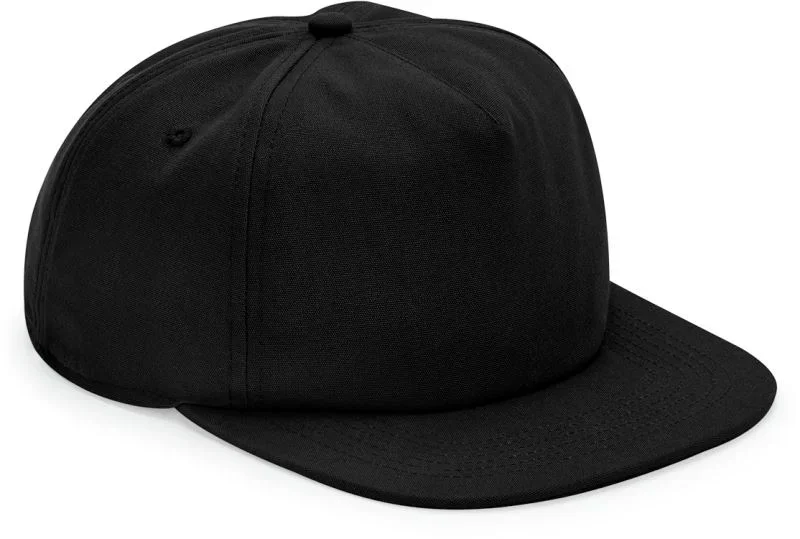Beechfield B 64N – 5 Panel Bio Kappe – Black