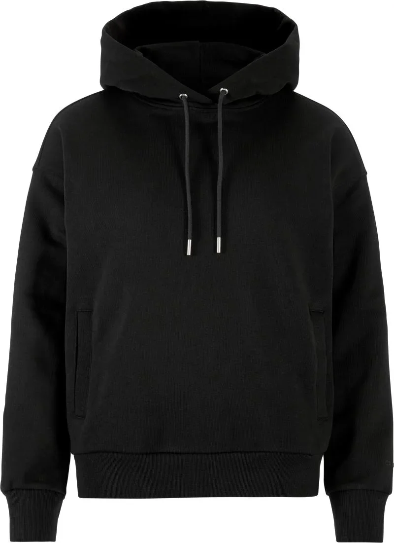 Craft Corporate Frequent Hoodie W – Schwerer Damen Kapuzen Sweater – Black