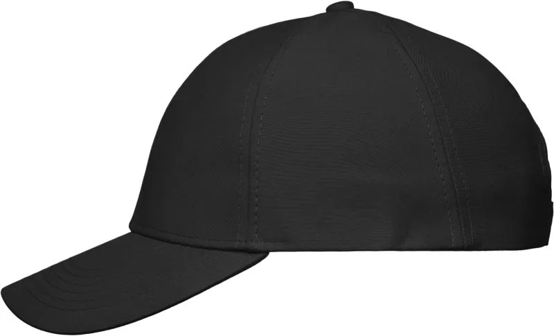 Myrtle Beach MB 6205 – 6 Panel Funktionskappe – Black