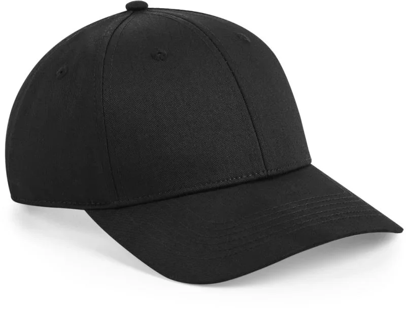 Beechfield B 648 – 6 Panel Snapback Kappe "Urbanwear" – Black