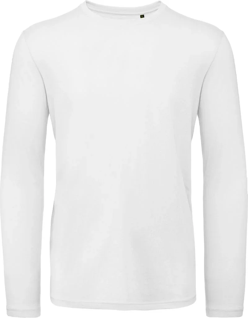 B&C Collection Inspire LSL T – Herren T-Shirt langarm – White