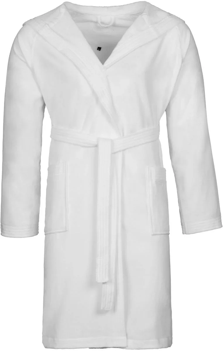 Vossen Texas – Kapuzen Bademantel "Texas" – White