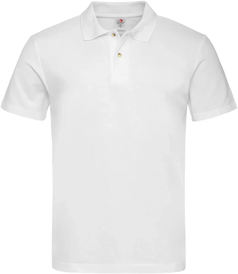 Stedman Polo Men – Piqué Polo – White