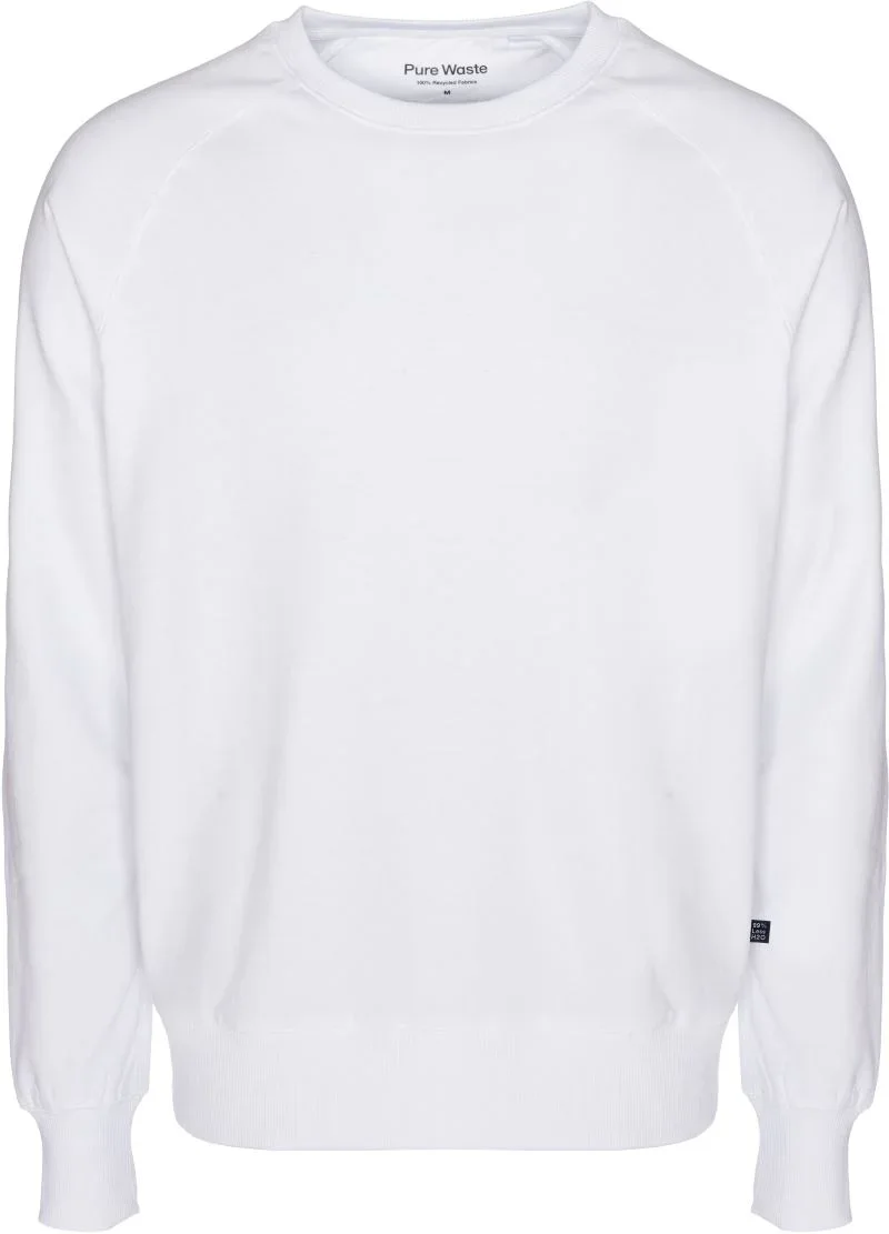 Pure Waste SWUB – Unisex Sweater – White
