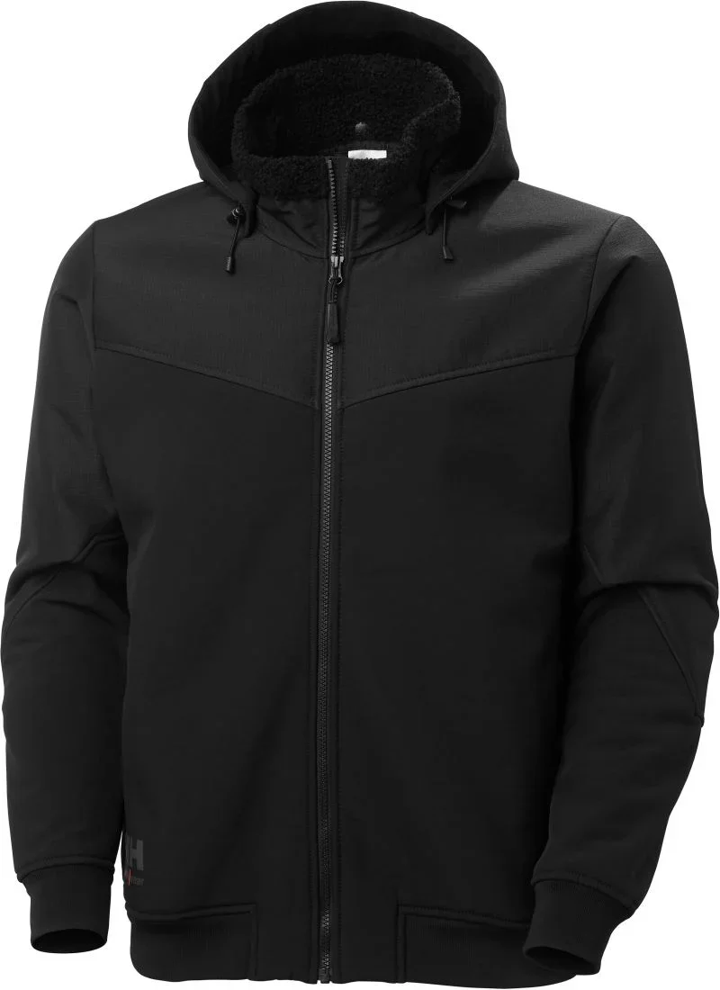 Helly Hansen Oxford 74291 – Workwear Winter Softshell Jacke "Oxford" – Black