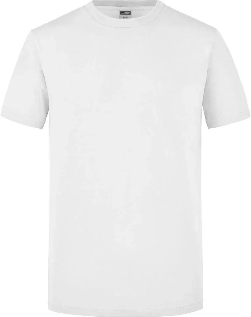James & Nicholson JN 911 – Tailliertes Herren T-Shirt – White