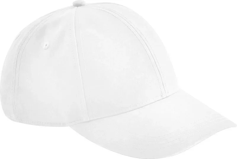 Beechfield B 191R – Wasserabweisende 6 Panel Kappe – White
