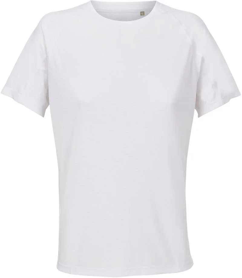 SOL's Collection Vortex Women – Damen Raglan Sport Shirt – White