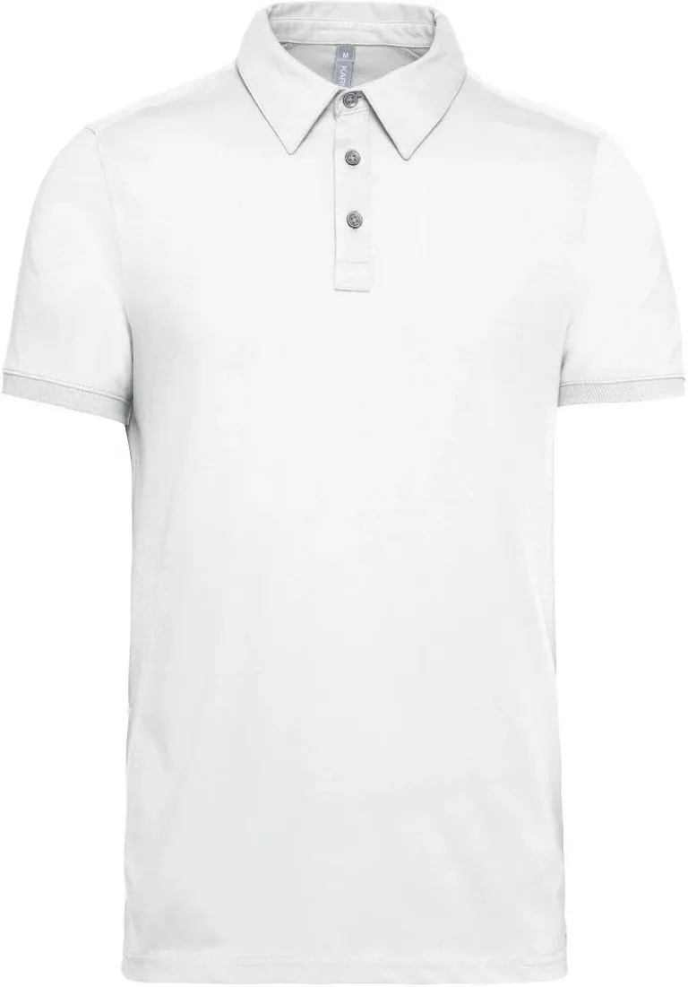 Kariban K 262 – Herren Jersey Polo – White