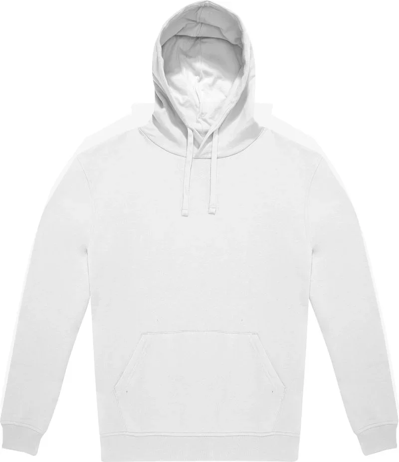 B&C Collection ID.333 Hoodie – Unisex Kapuzen Sweater – White