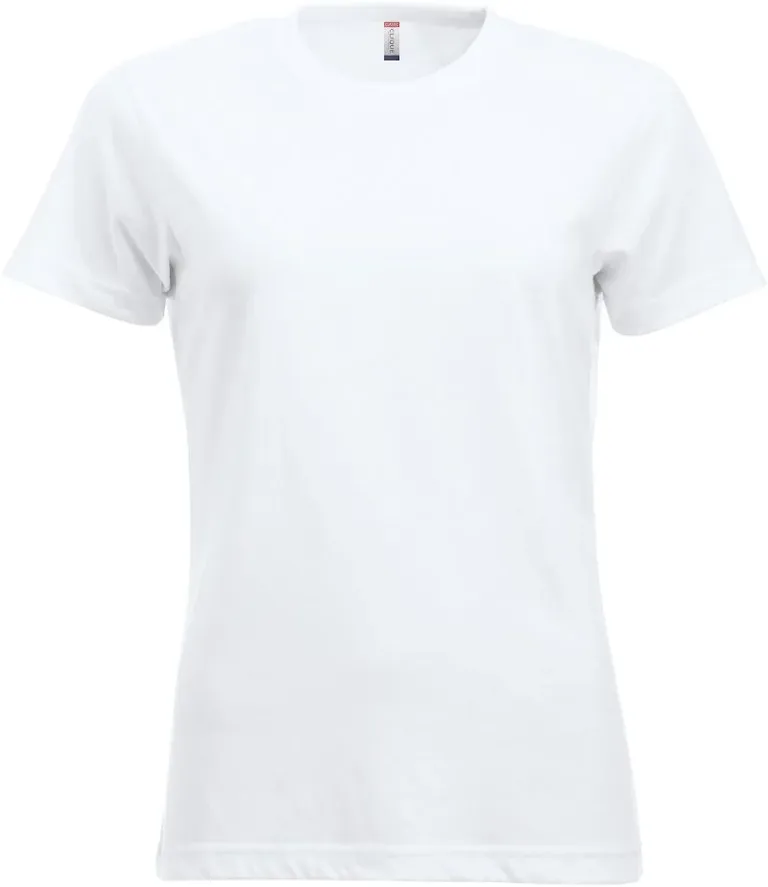Clique New Classic-T Women – Damen T-Shirt – White