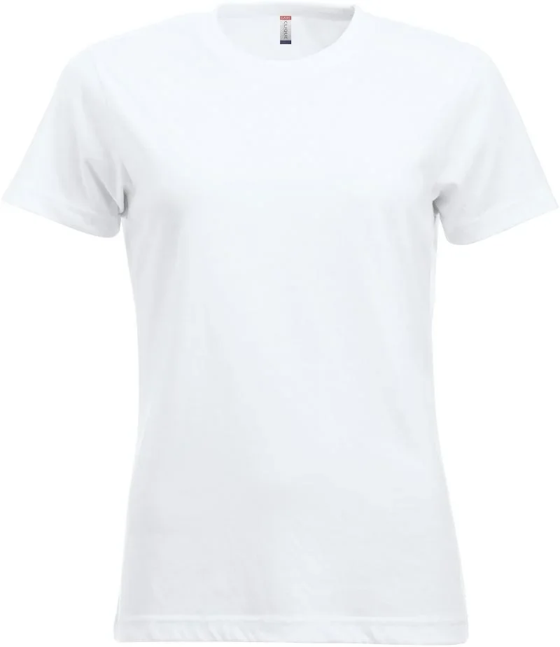 Clique New Classic-T Women – Damen T-Shirt – White